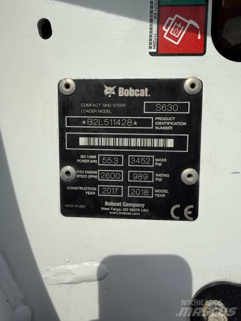Bobcat S 630 Skid steer mini utovarivači