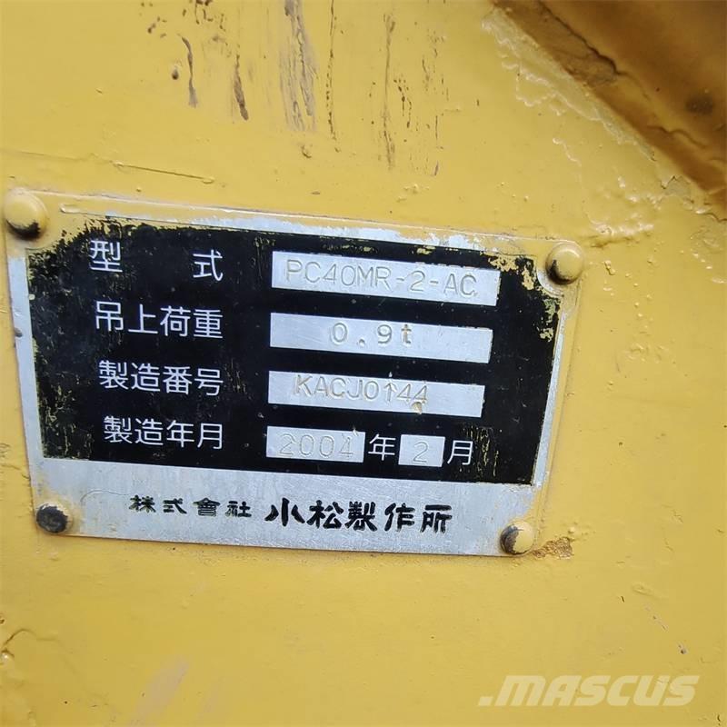 Komatsu PC 40 Mini bageri < 7t