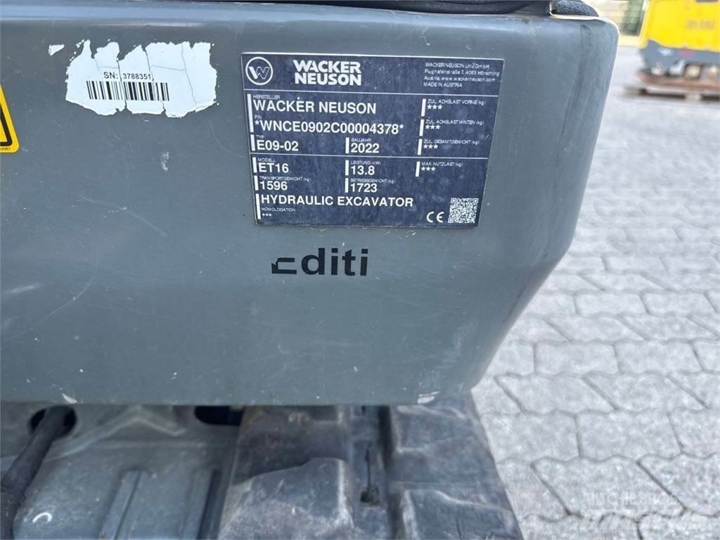 Wacker Neuson ET16 Bageri guseničari