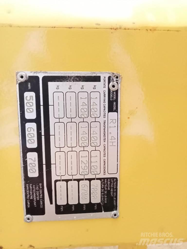 Hyster R 1.4 H Viljuškari sa pomičnim stupom