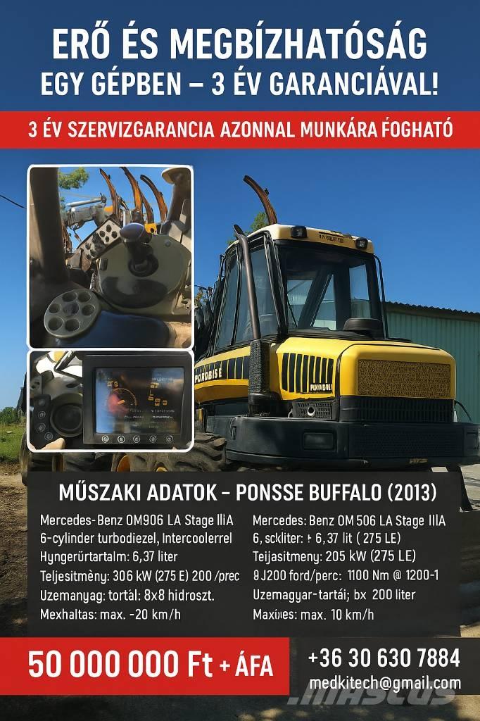 Ponsse Buffalo 8W Forvarderi