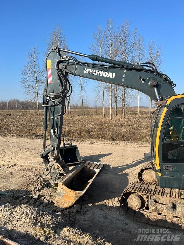Hyundai HX130ALCR Bageri guseničari