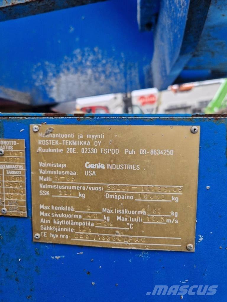 Genie S 65 Teleskopske podizne platforme