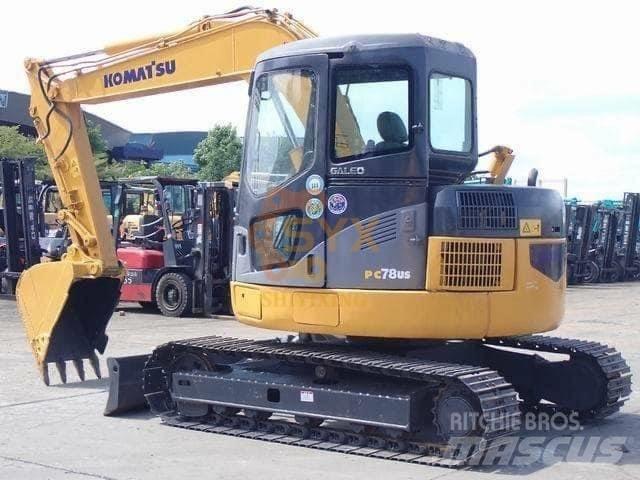Komatsu PC 78 US Midi bageri 7t – 12t