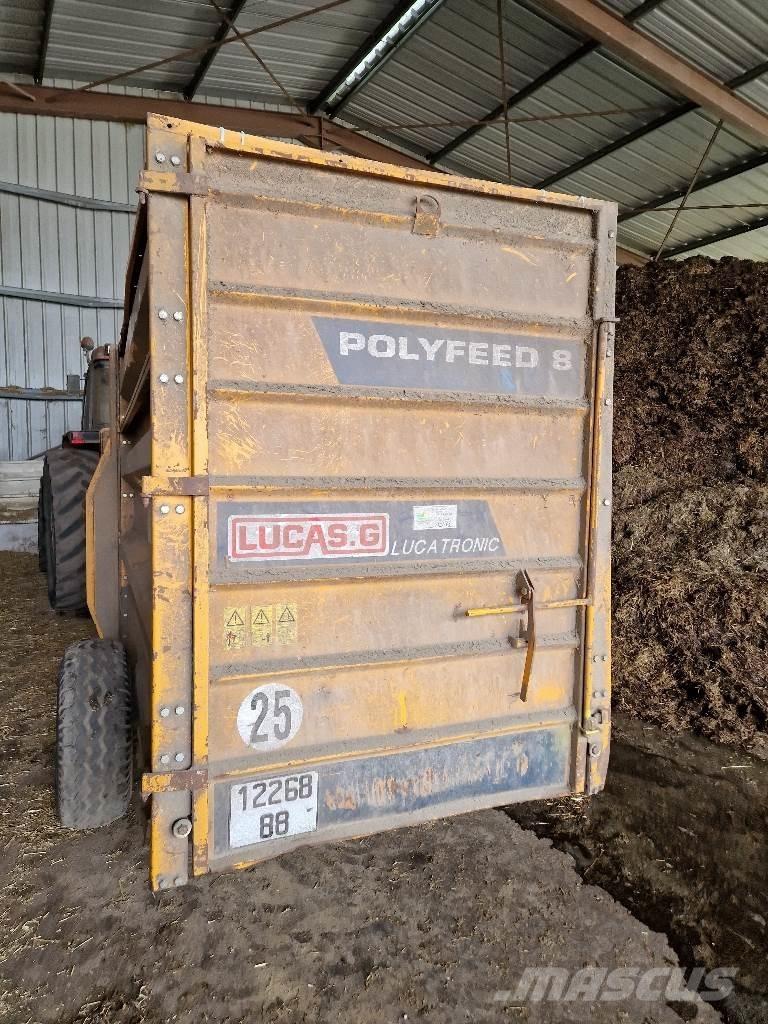 Lucas Polyfeed 8 Rezači za bale, oprema za rezanje i odvajanje bal