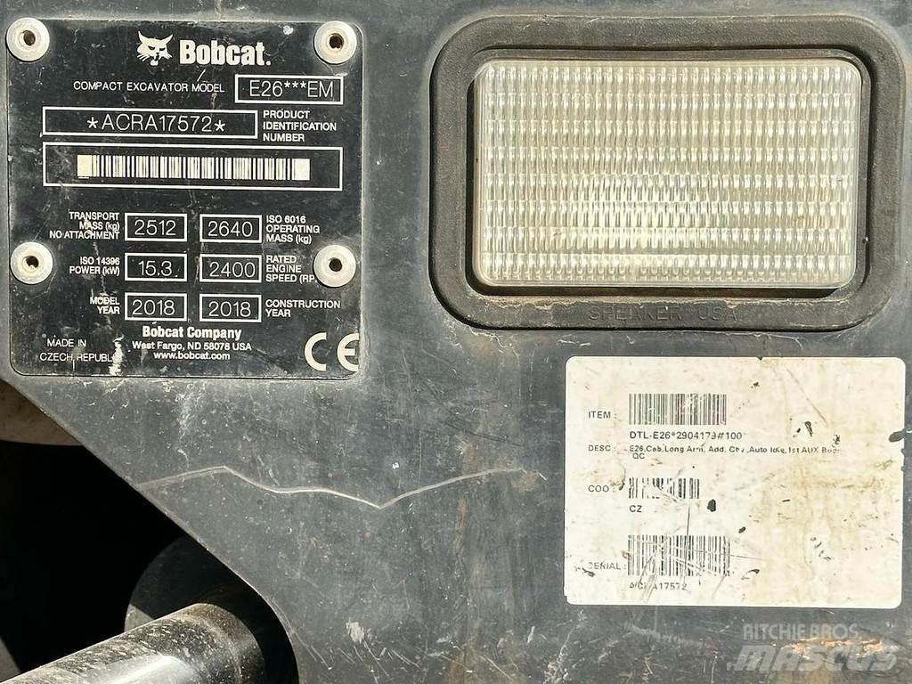 Bobcat E26 Mini bageri < 7t