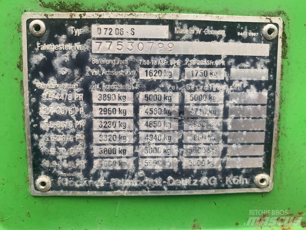 Deutz-Fahr D7207C Traktori