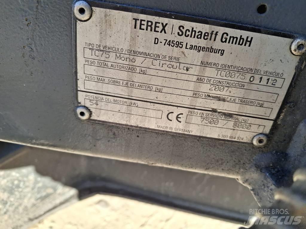 Terex TC 75 Midi bageri 7t – 12t