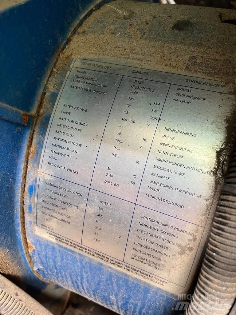 FG Wilson P 135 Dizel generatori