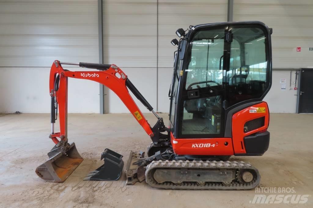 Kubota KX 018-4 Mini bageri < 7t