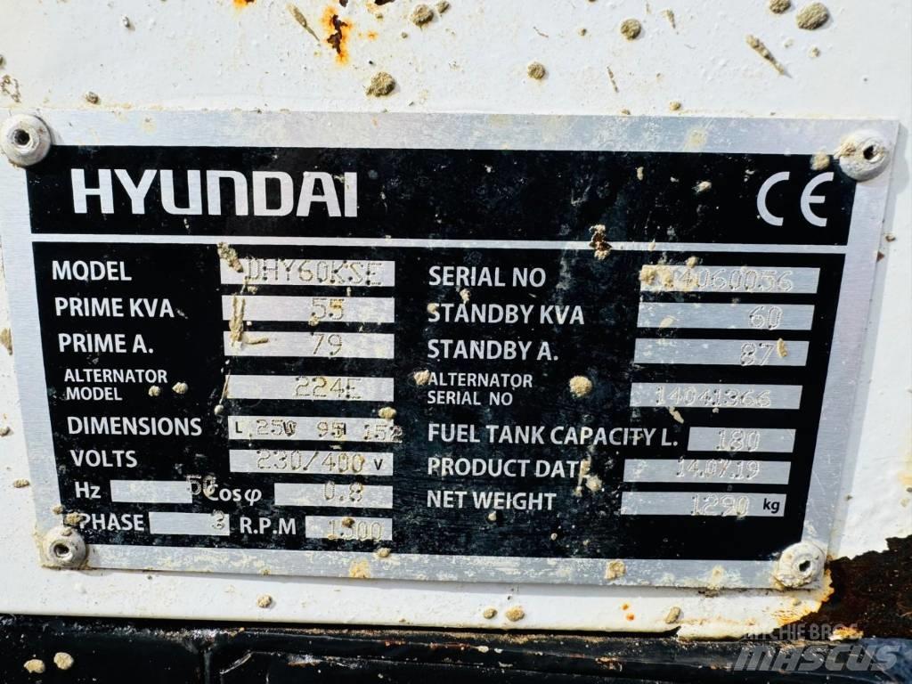 Hyundai DHY60KSE Dizel generatori