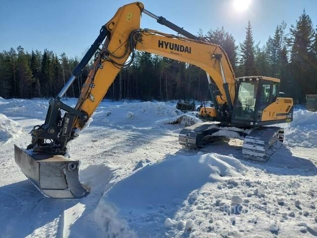 Hyundai HX 260L Bageri guseničari