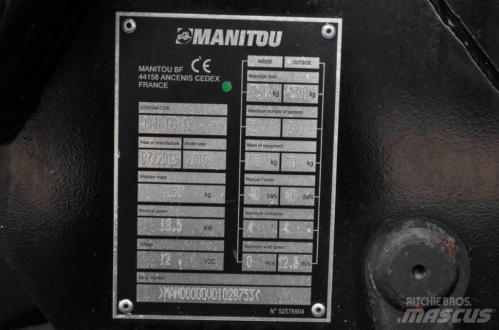 Manitou ManGo 12 Zglobne podizne platforme