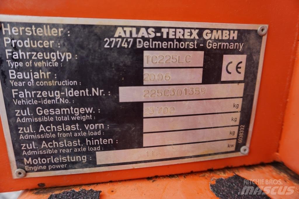 Terex TC225 LC Bageri guseničari