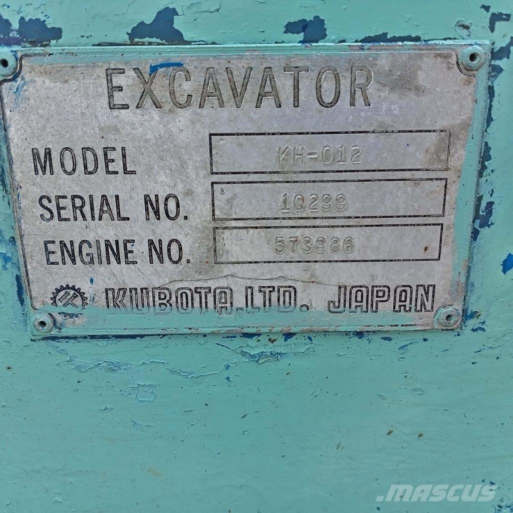 Kubota KH 012 Mini bageri < 7t