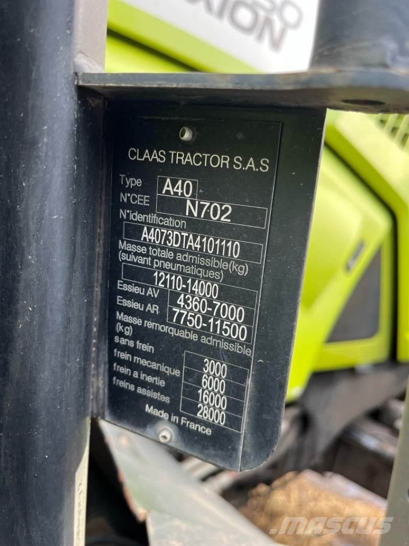 CLAAS Axion 850 Traktori