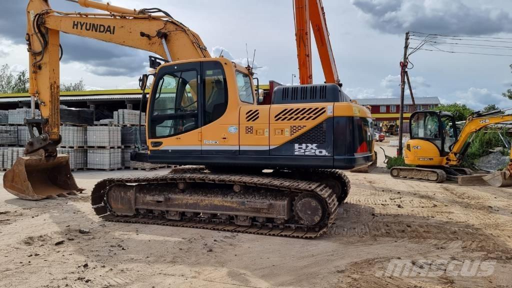 Hyundai 220 LC Bageri guseničari
