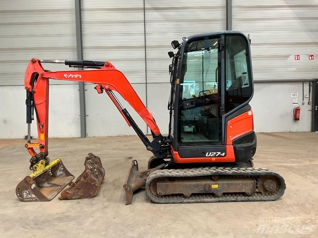 Kubota U 27-4 Mini bageri < 7t