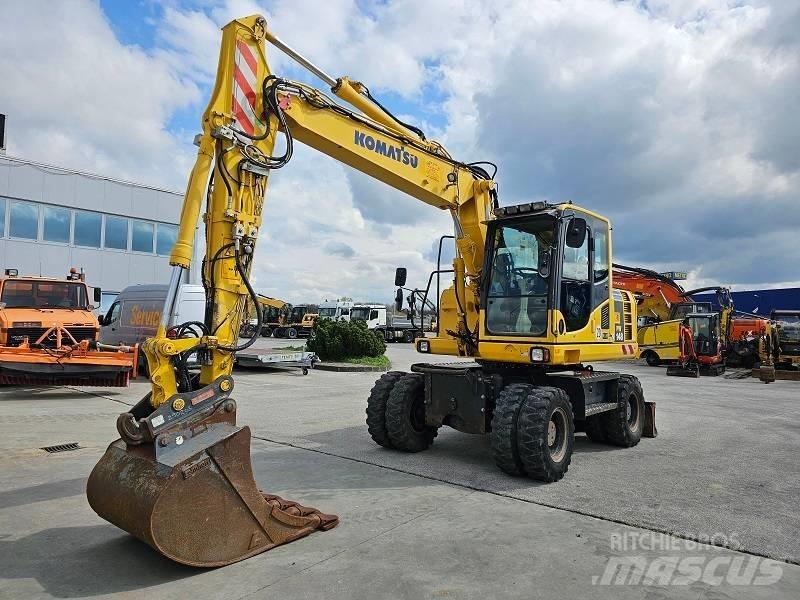 Komatsu PW 148-8 Bageri točkaši