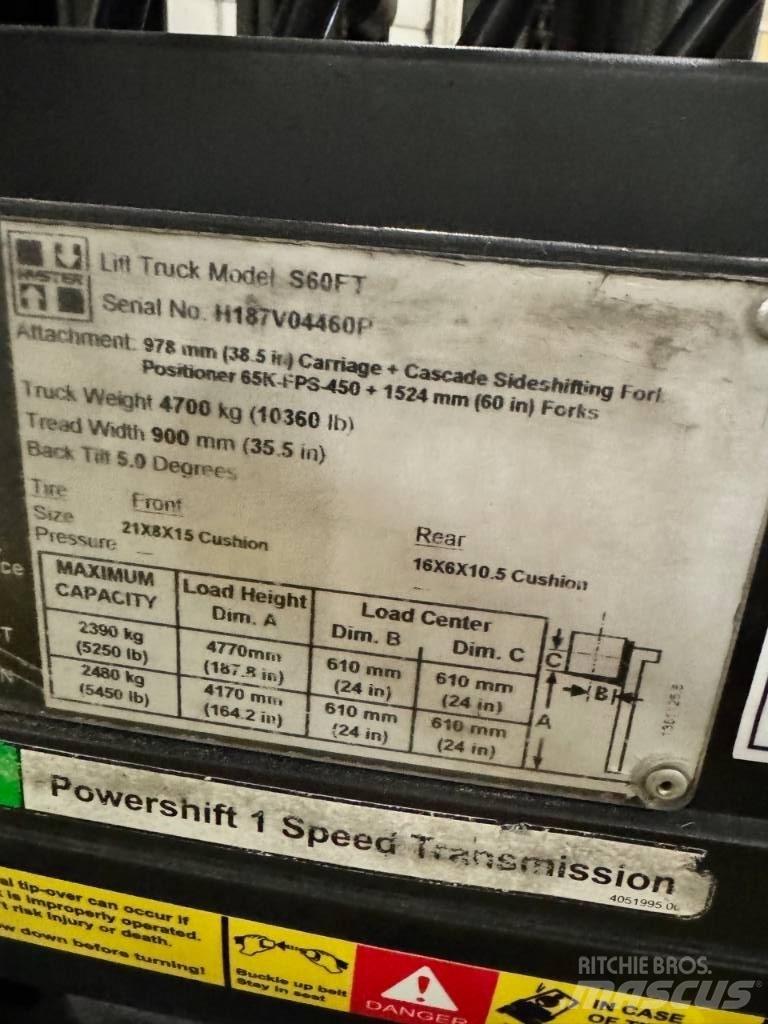 Hyster S 60 FT Viljuškari - ostalo
