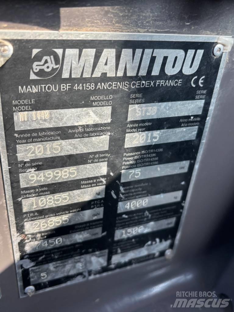 Manitou MT 1440 Teleskopski viljuškari