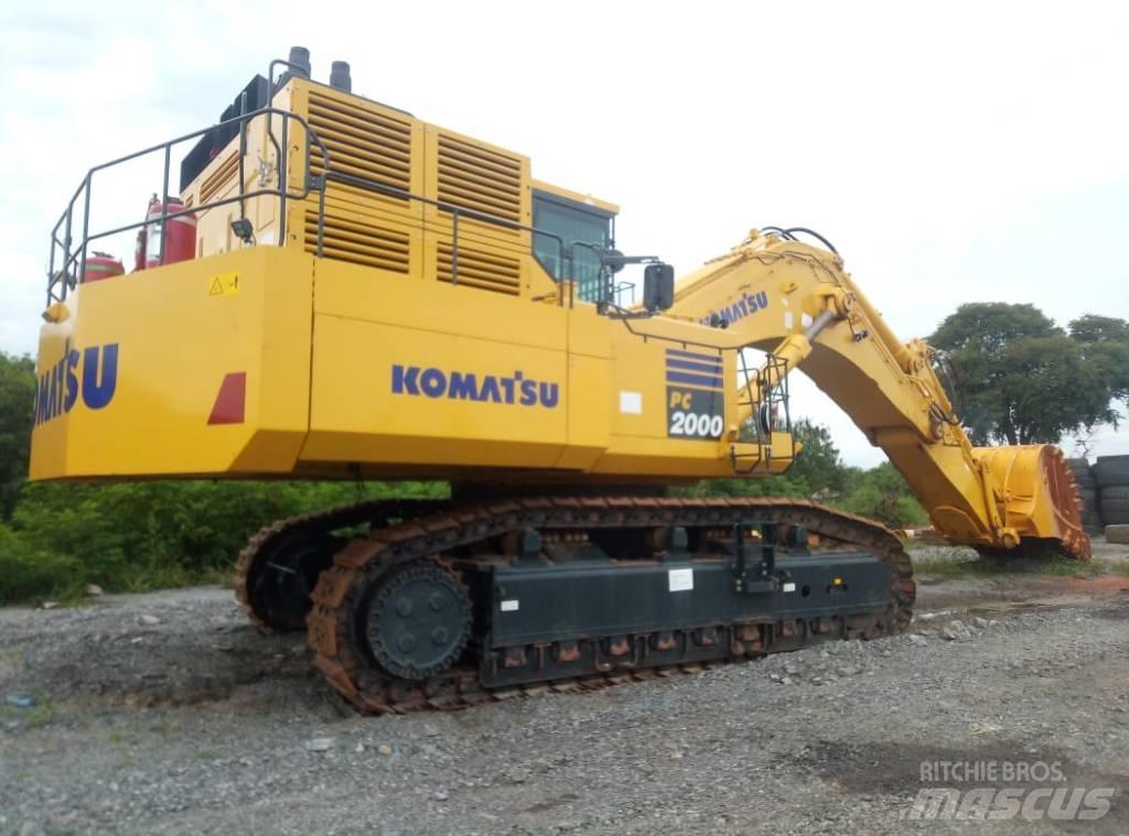 Komatsu PC 2000 Bageri guseničari