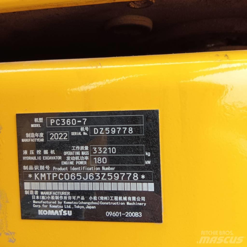 Komatsu PC 360-7 Bageri guseničari