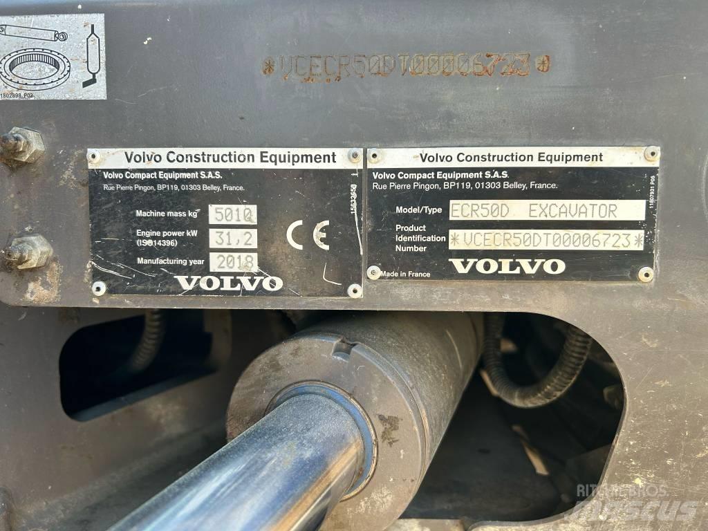 Volvo ECR 50 D Mini bageri < 7t