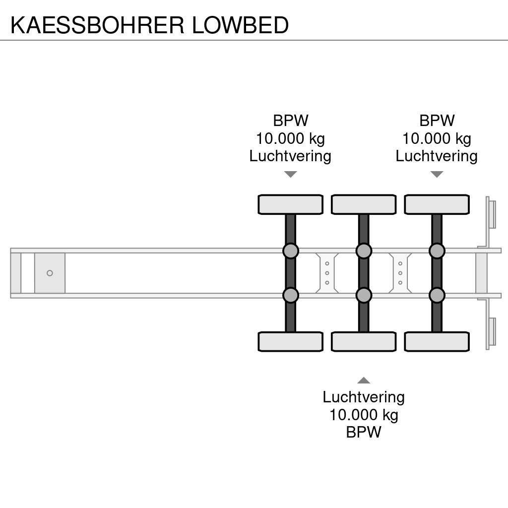 Kässbohrer LOWBED Poluprikolice labudice