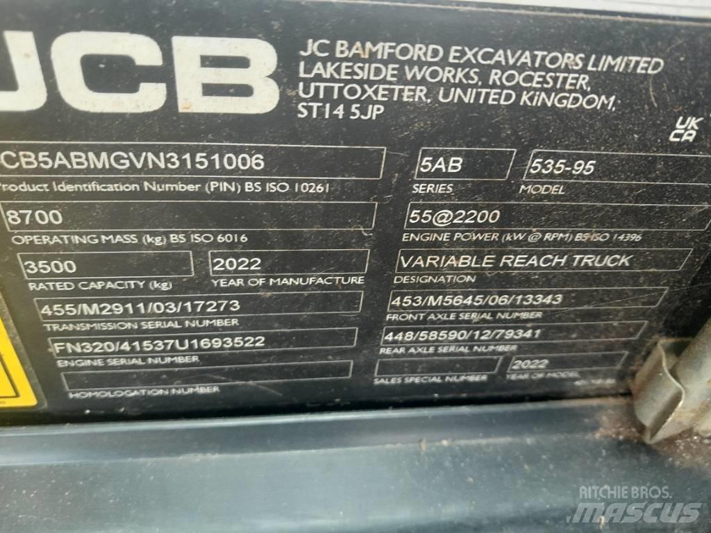 JCB 535-95 Teleskopski viljuškari