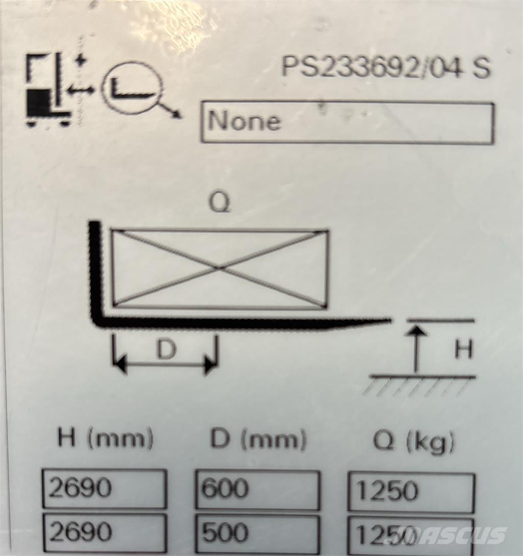 Atlet PS125 Ručni električni viljuškar