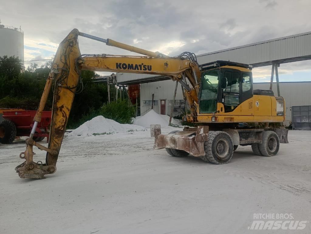 Komatsu PW 200-7 Bageri točkaši