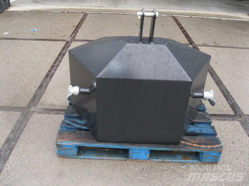 Hauer 1000 kg Prednji tegovi