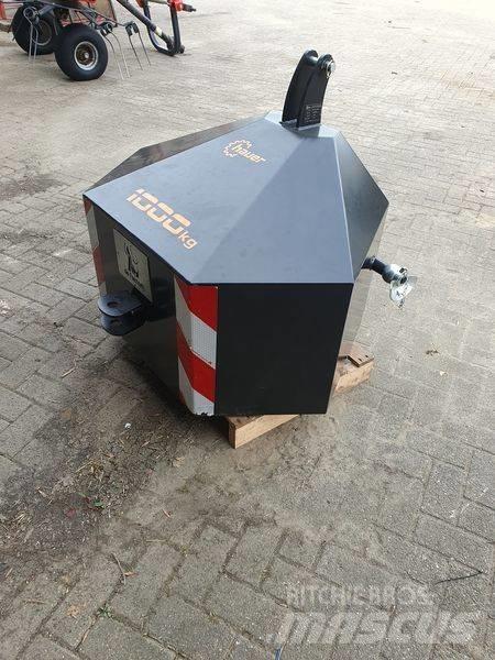 Hauer 1000 kg Prednji tegovi