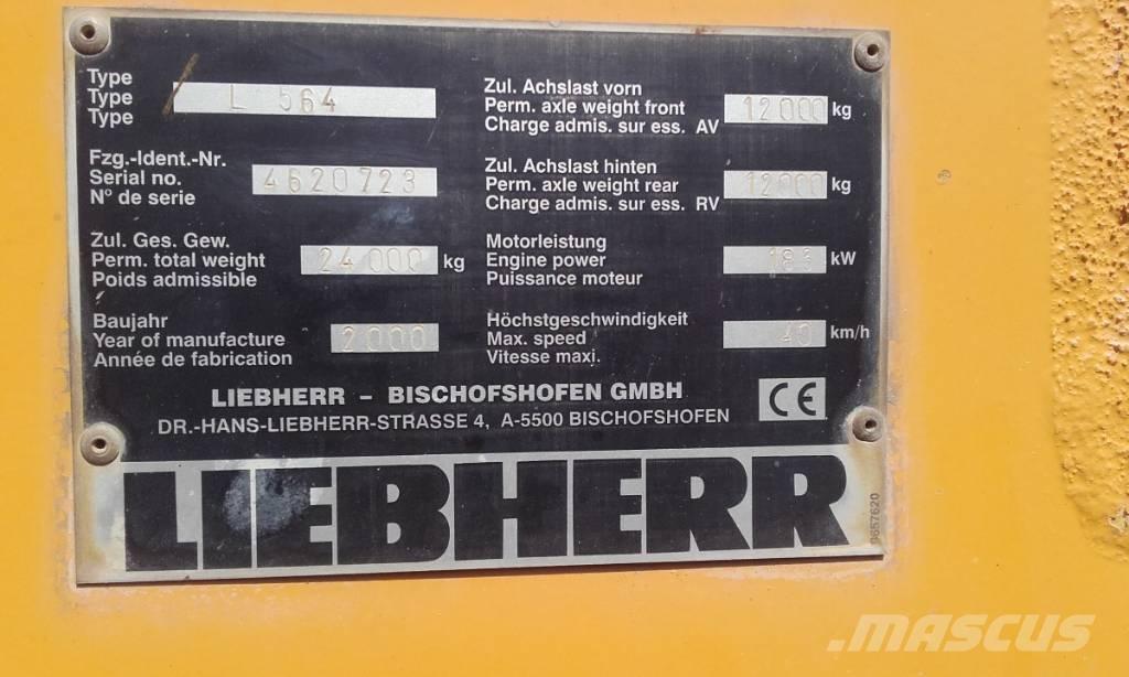 Liebherr L 564 Utovarivači na točkove
