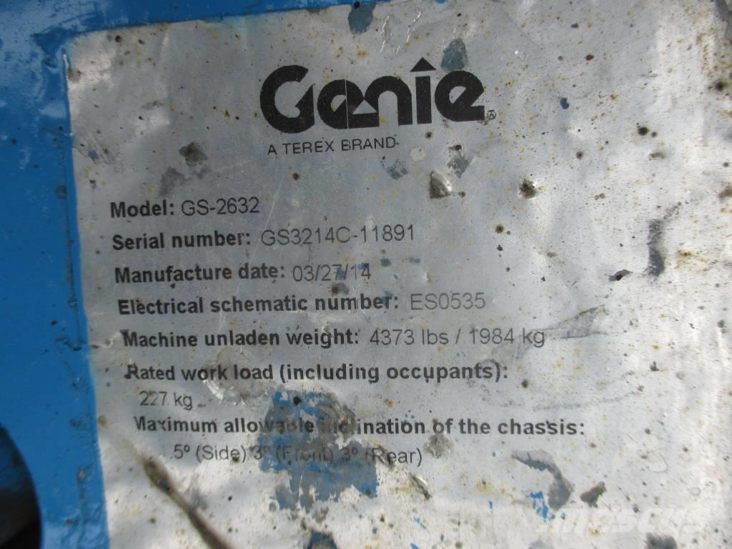 Genie GS 2632 Makazaste platforme