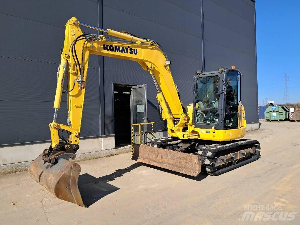 Komatsu PC80MR-5E0 Midi bageri 7t – 12t