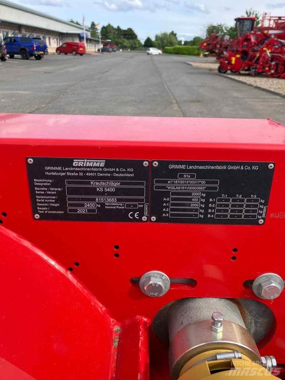 Grimme KS 5400 Oprema za krompir - Ostalo