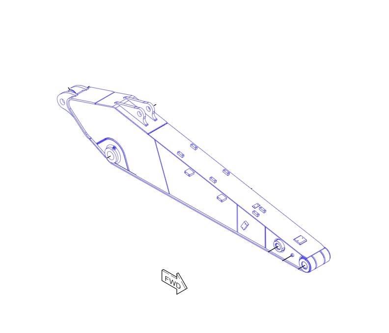 CAT 320 Boom i dipper strele