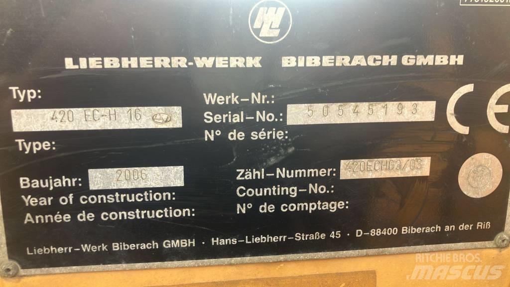 Liebherr 420 EC-H16 Kranovi tornjevi