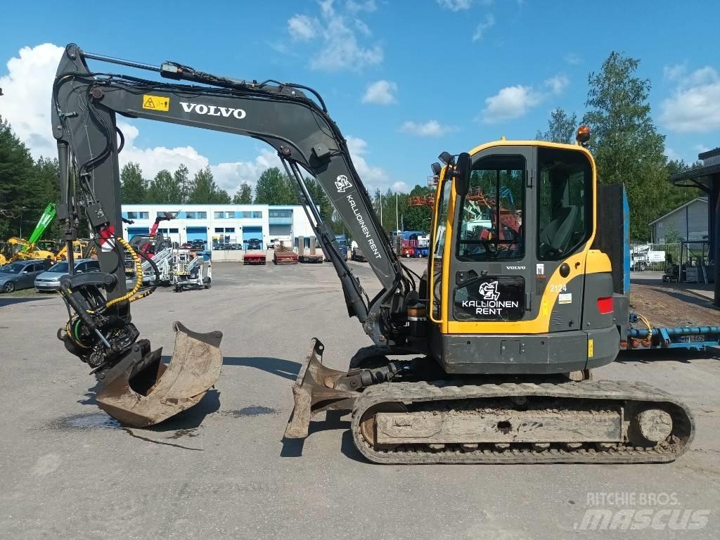 Volvo ECR 88 PLUS Midi bageri 7t – 12t