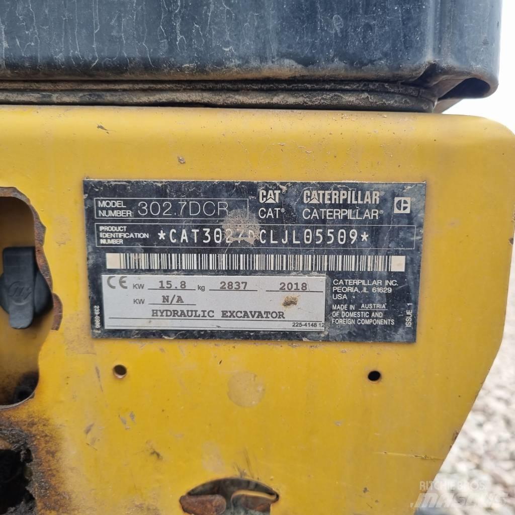 CAT 302.7 D CR Mini bageri < 7t