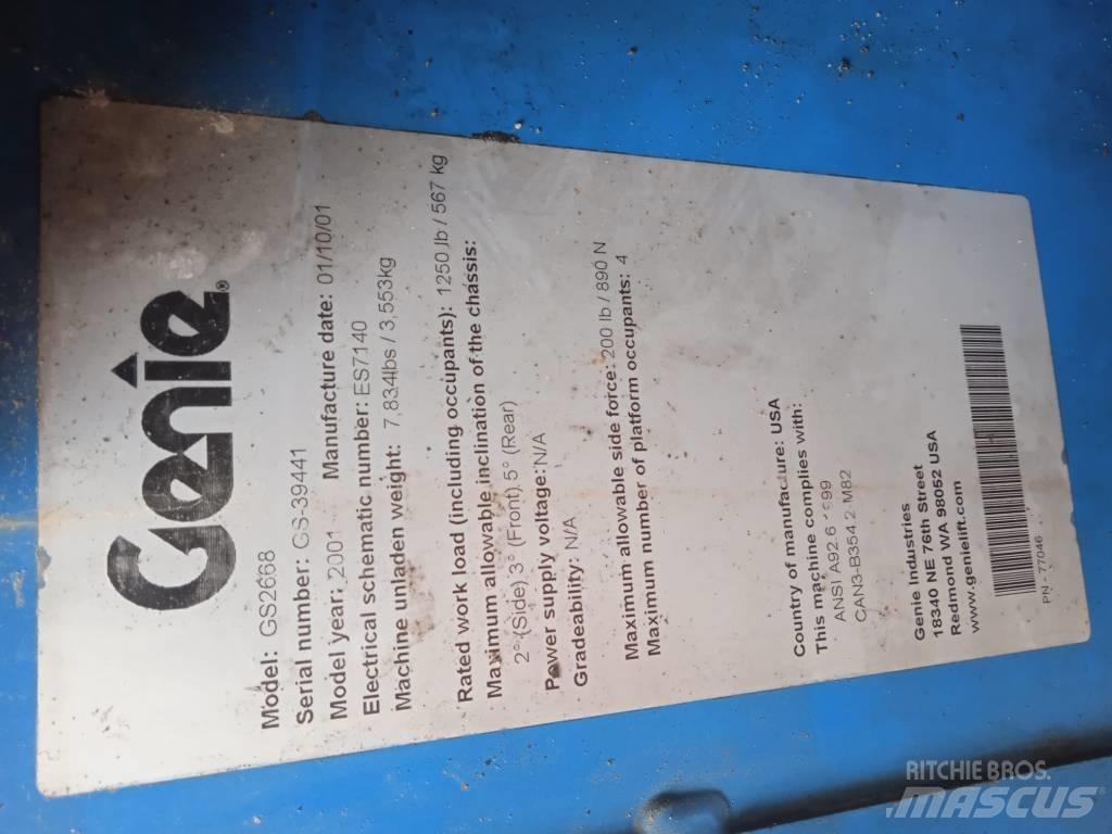 Genie GS 2668 RT Makazaste platforme