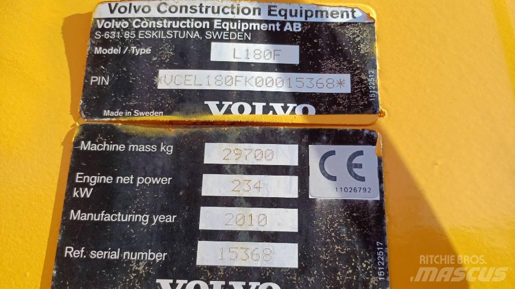 Volvo L 180 F Utovarivači na točkove