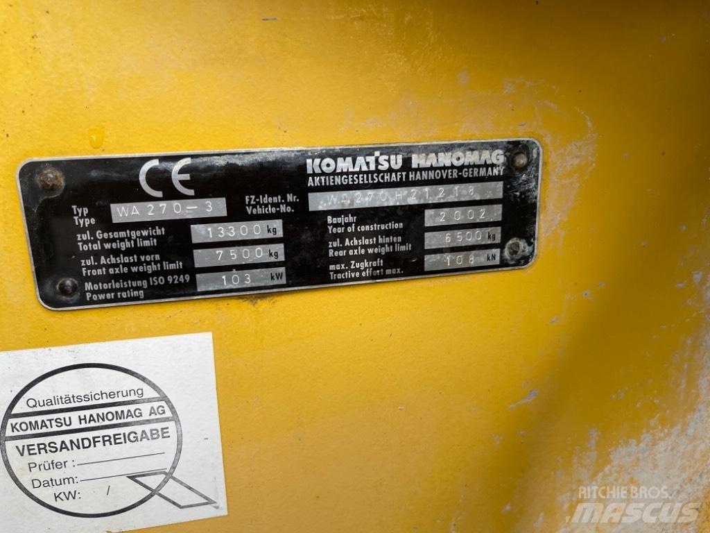 Komatsu WA 270-3 Utovarivači na točkove