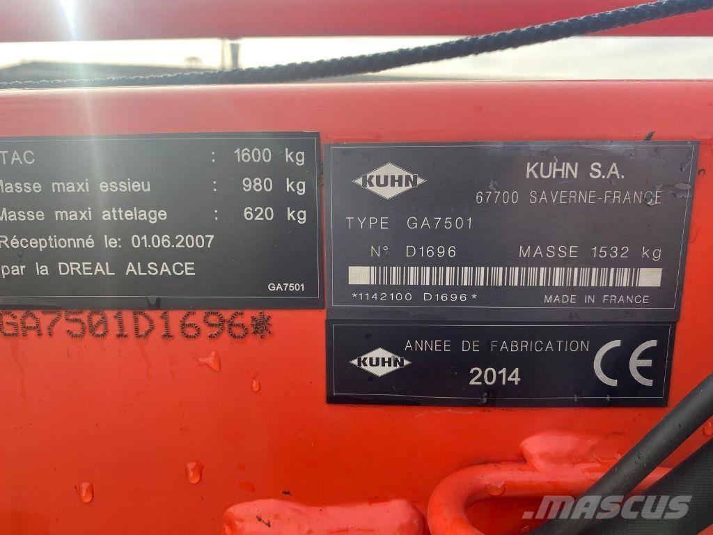 Kuhn GA 7501 Sakupljači