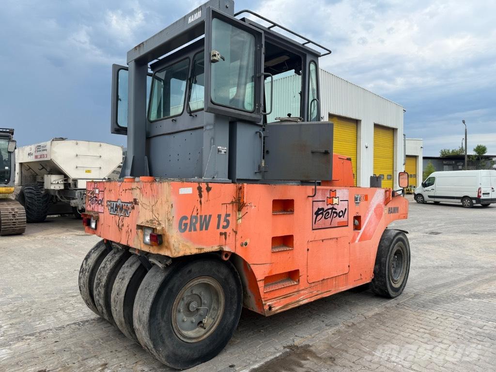 Hamm GRW 15 Gumeni valjci na točkovima