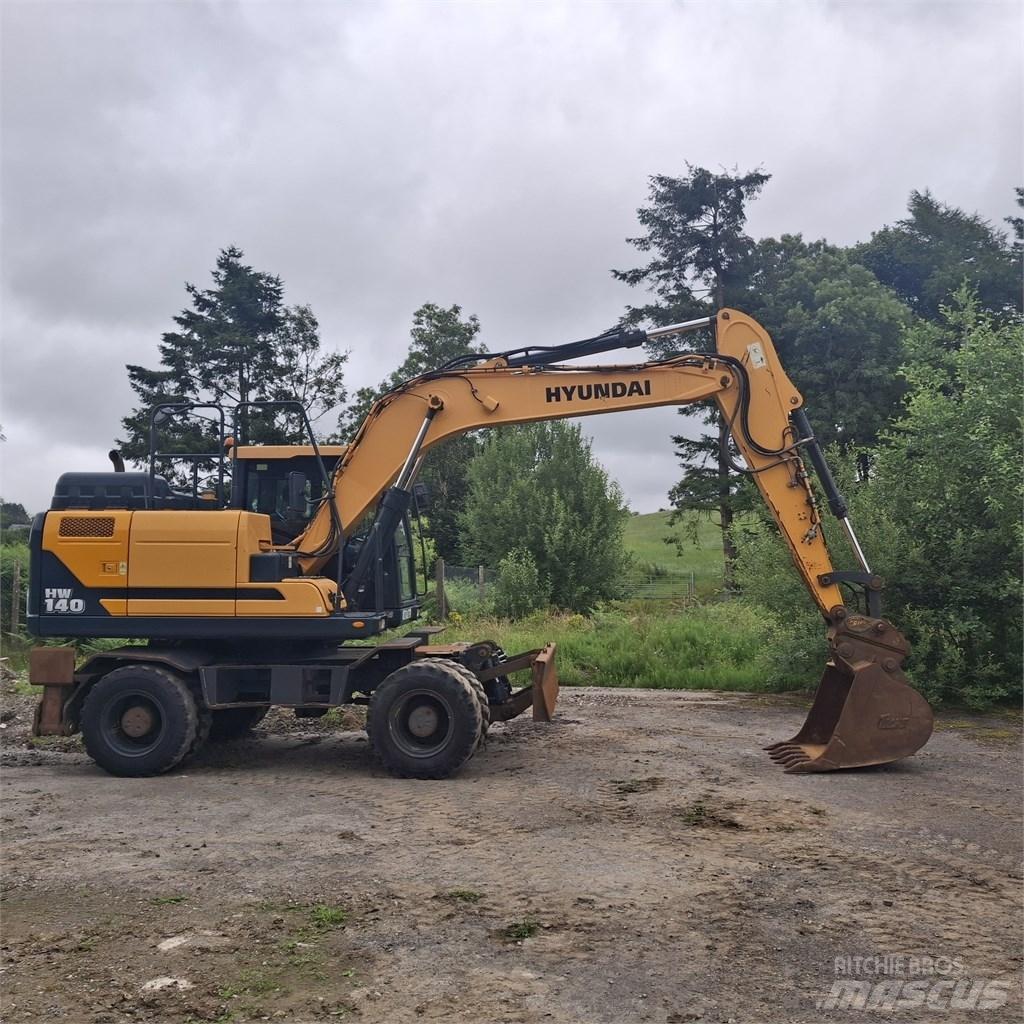 Hyundai HW 140 A Bageri točkaši