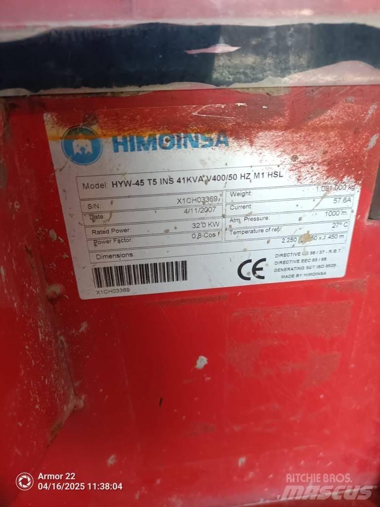 Himoinsa HYW 45 Dizel generatori