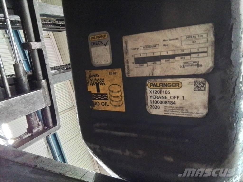 Palfinger X120f105 Kranovi za debla